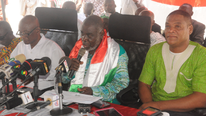 CPP bigwigs at a rally